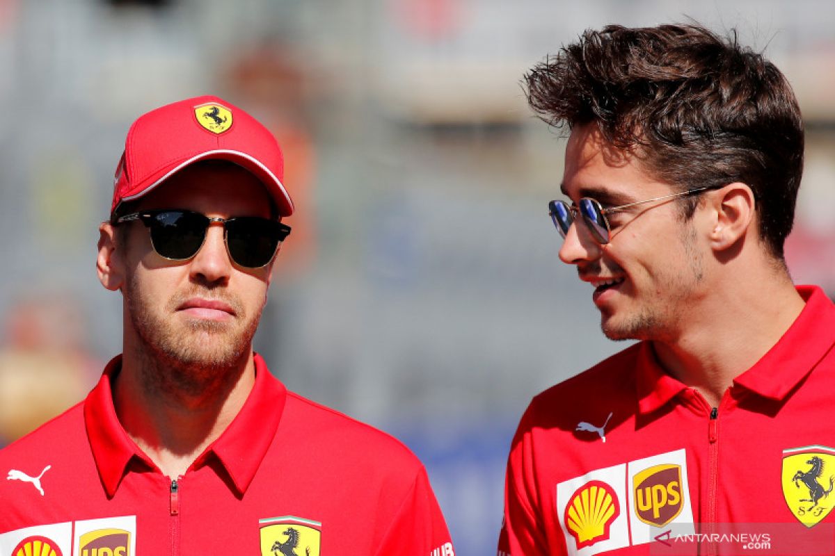 Leclerc akan sangat senang jika Vettel bertahan  di Ferrari