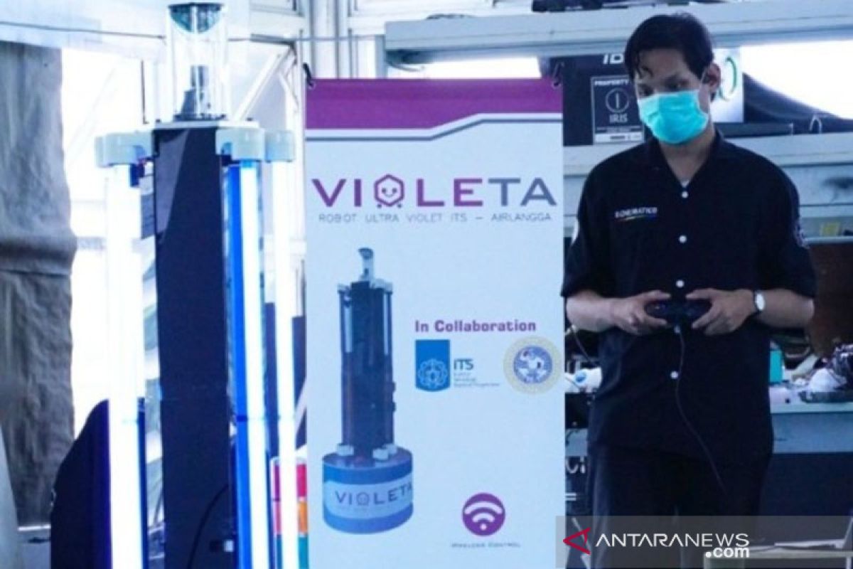 ITS-Unair kolaborasi ciptakan robot sterilisasi ruangan COVID-19