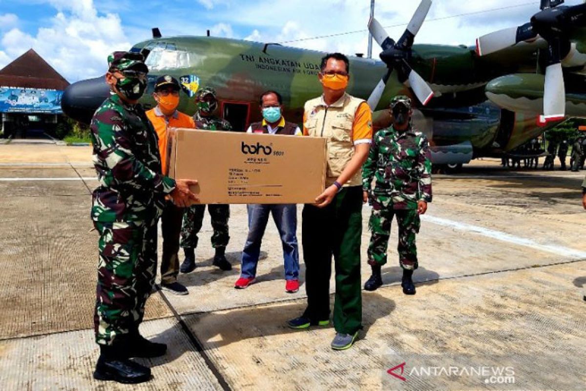 Kalteng kembali terima 3.100 APD melalui TNI AU