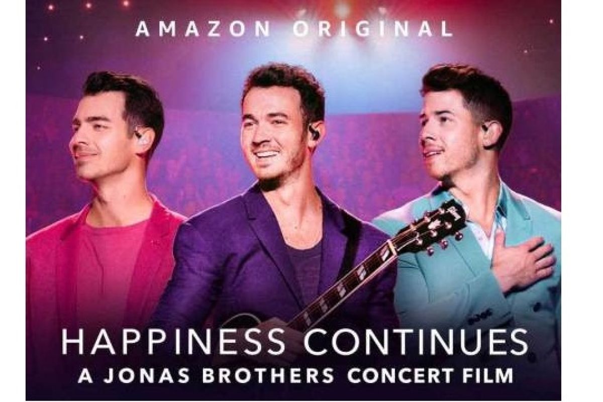 Happiness Continues for Jonas Brothers fans with an all new concert documentary premiering tomorrow, Friday April 24, 2020 exclusively on Amazon Prime Video