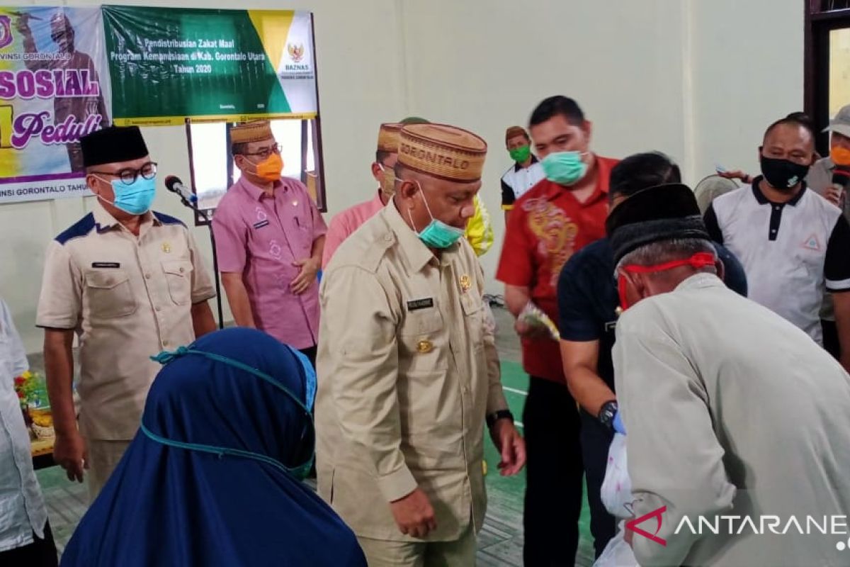 Bantuan Pemprov Gorontalo ringankan beban masyarakat di tengah pandemi COVID-19