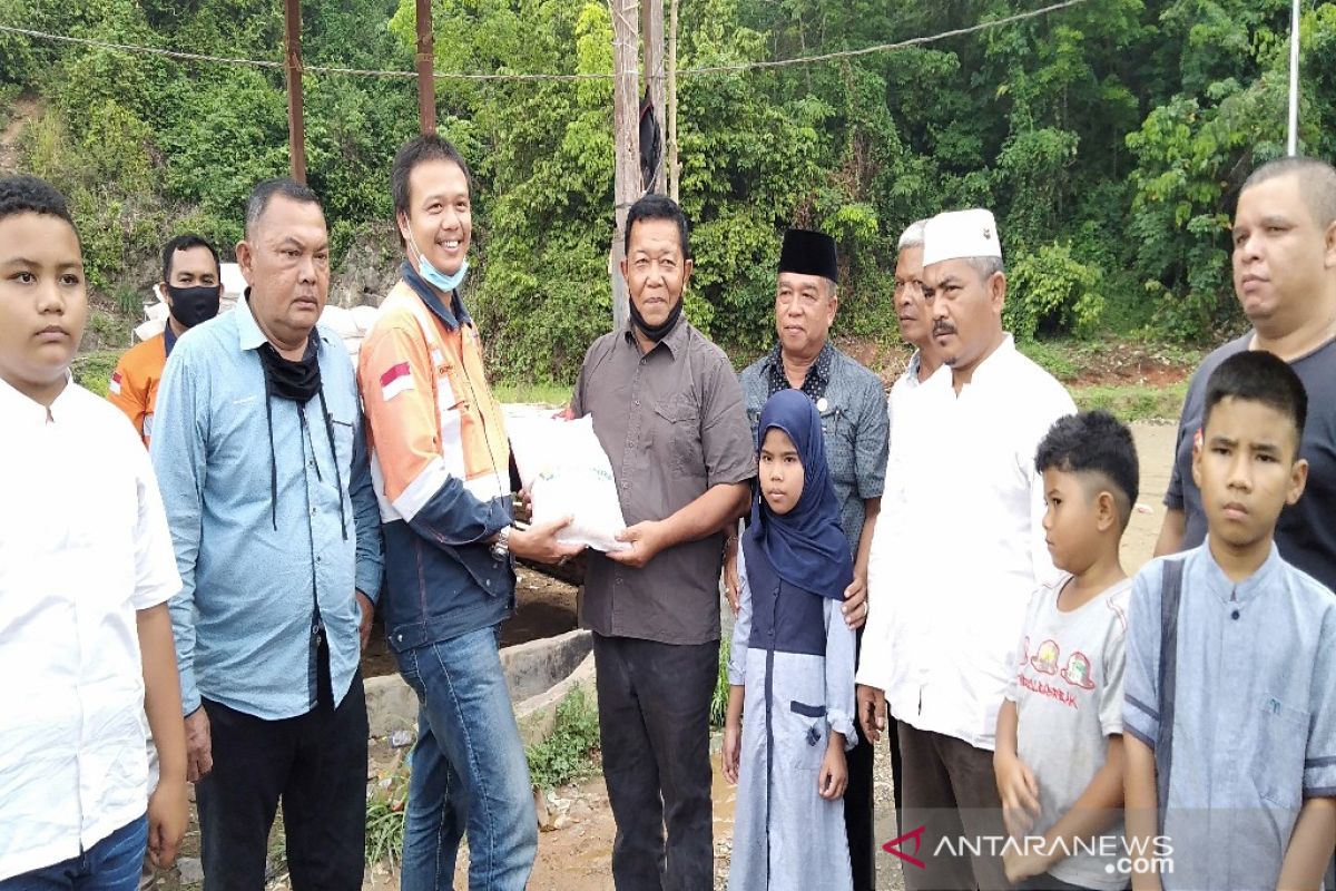 SMGP salurkan bantuan sembako bagi warga terdampak COVID-19