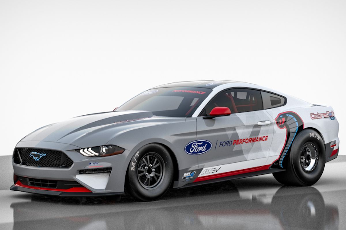 Ford kenalkan mobil sport terbarunya, Mustang listrik Cobra Jet 1400