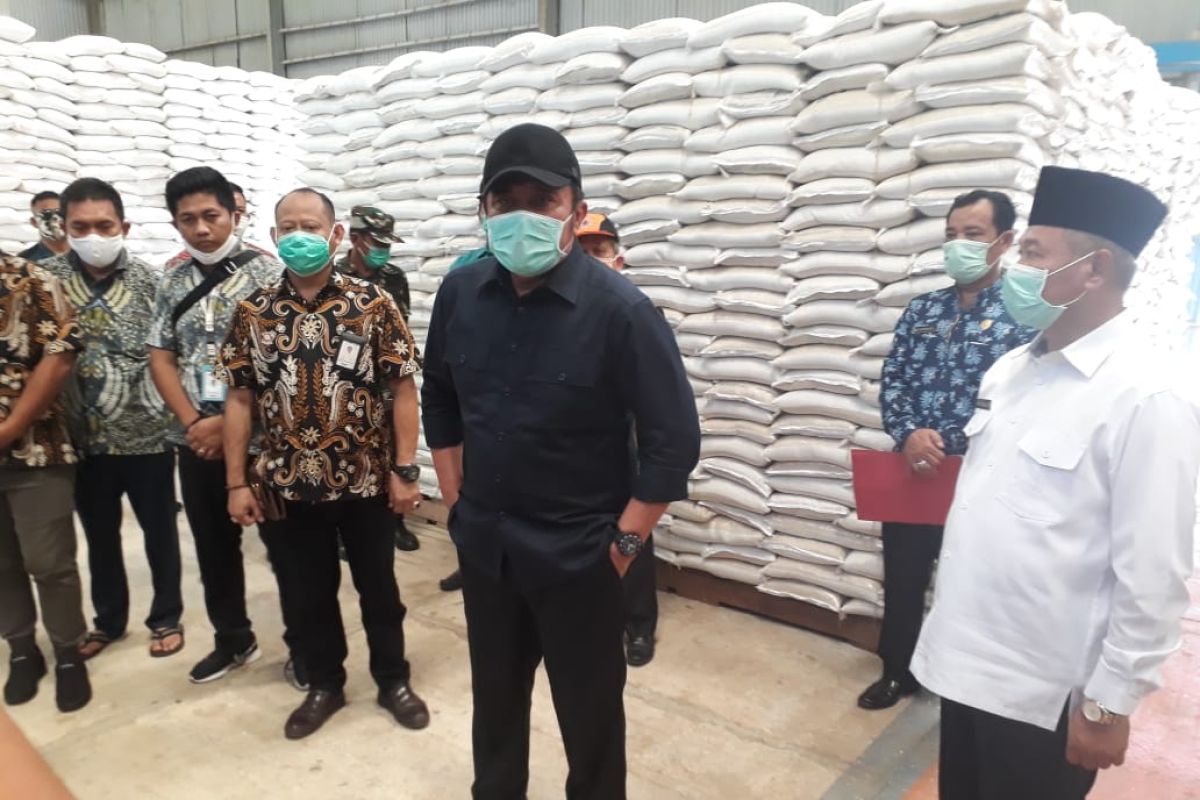 Gubernur Sumsel: Pendistrbusian beras warga miskin harus tepat sasaran