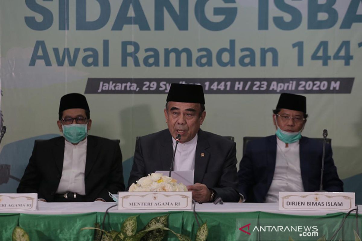 COVID-19 masih tinggi, Menag minta masyarakat shalat id di rumah