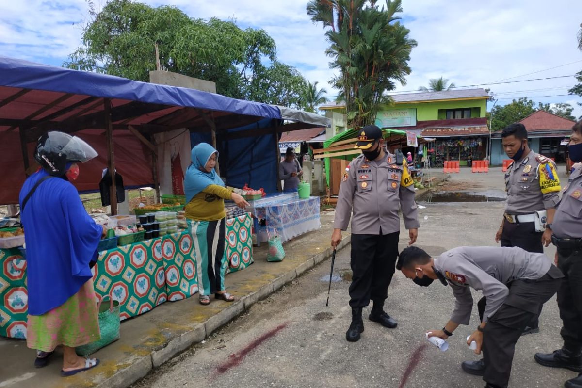Polisi mengambil sikap terkait Pasar Juadah di Putussibau
