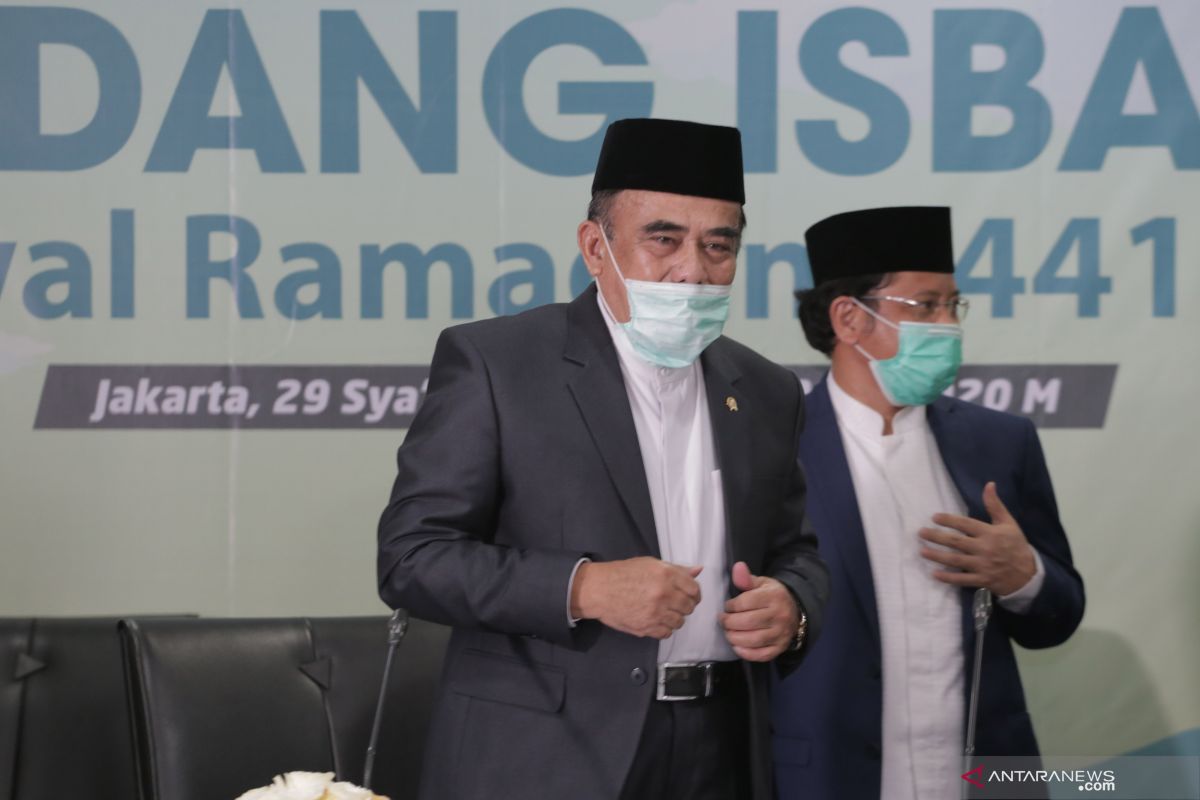 Penetapan perayaan Idul Fitri digelar petang ini