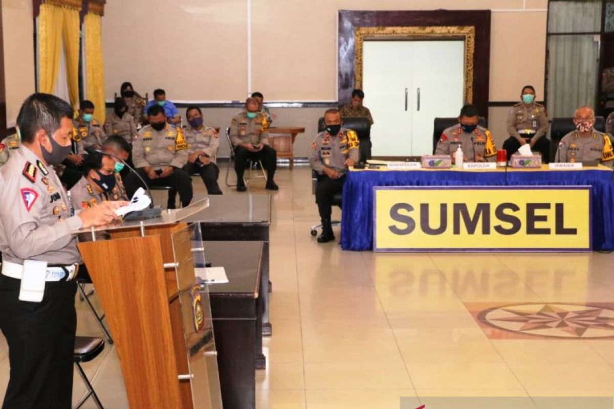 Dijaga ketat, Polda Sumsel larang bus melintasi Jalintim dan Jalinteng Sumatera