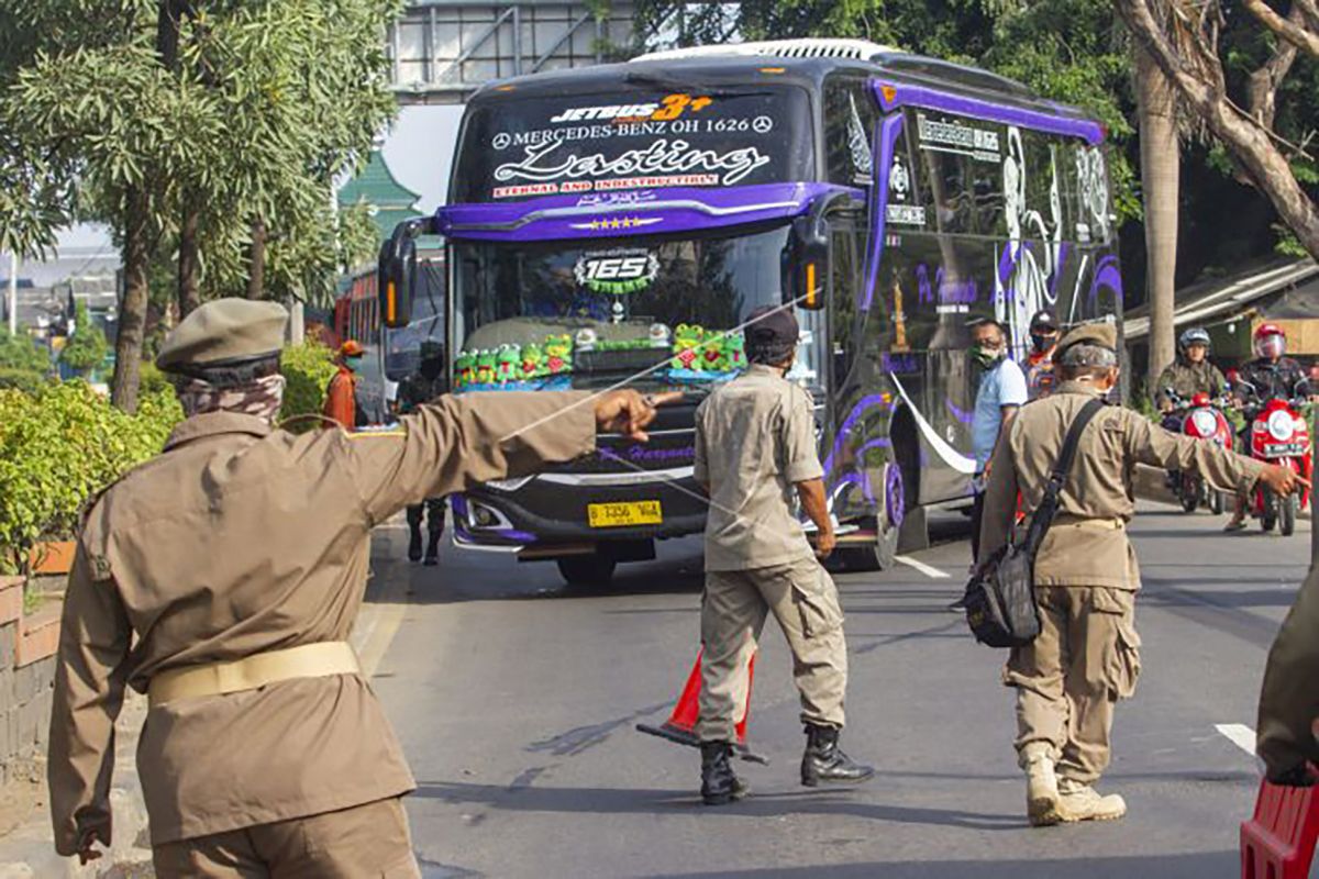 Operasi Ketupat Semeru di Kota Batu  terapkan pembatasan mudik