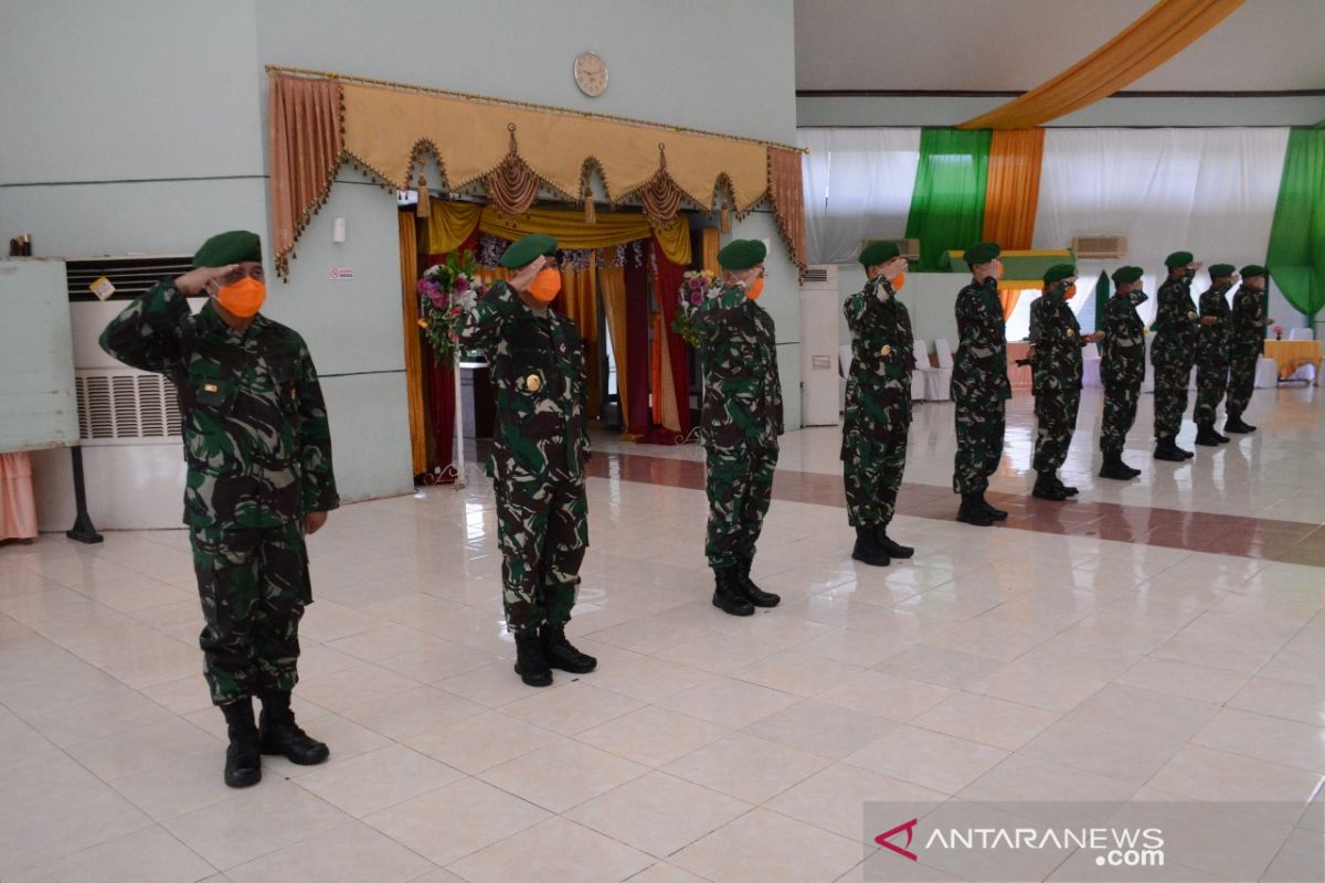 Kodam XIV/Hasanuddin lakukan sertijab ikuti protokol kesehatan