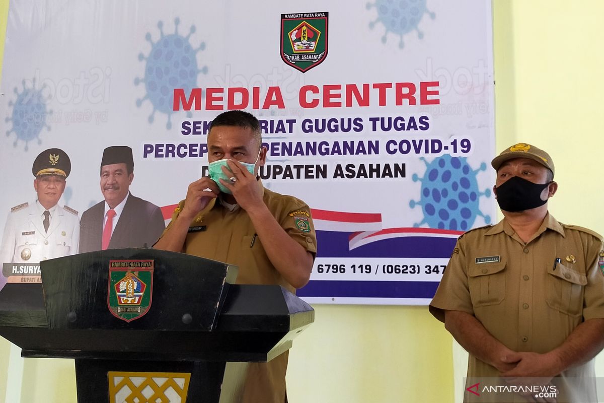 Kadis KBP3A Asahan dan istri sembuh dari COVID-19