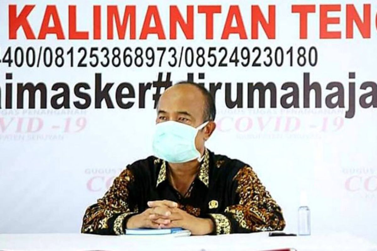 Tambahan satu kasus positif COVID-19 di Seruyan