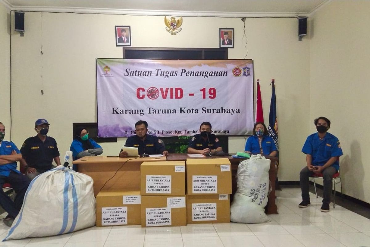 Karang Taruna Kota Surabaya bentuk Satgas Penanganan COVID-19