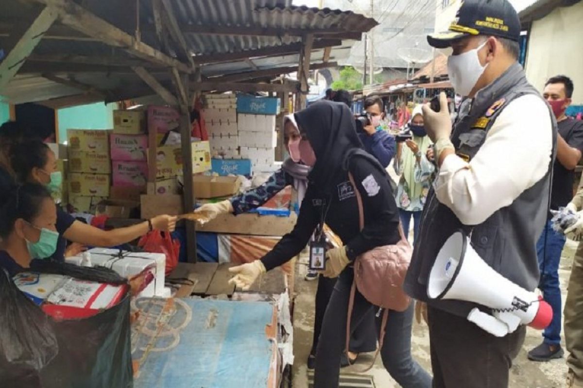 Wali Kota : tanpa masker,  pedagang jangan berjualan