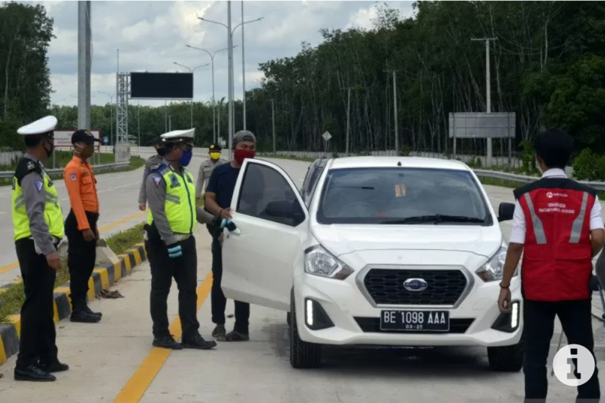 Pengawasan gerbang tol Terbanggi Besar-Pematang Panggang-Kayu Agung diperketat