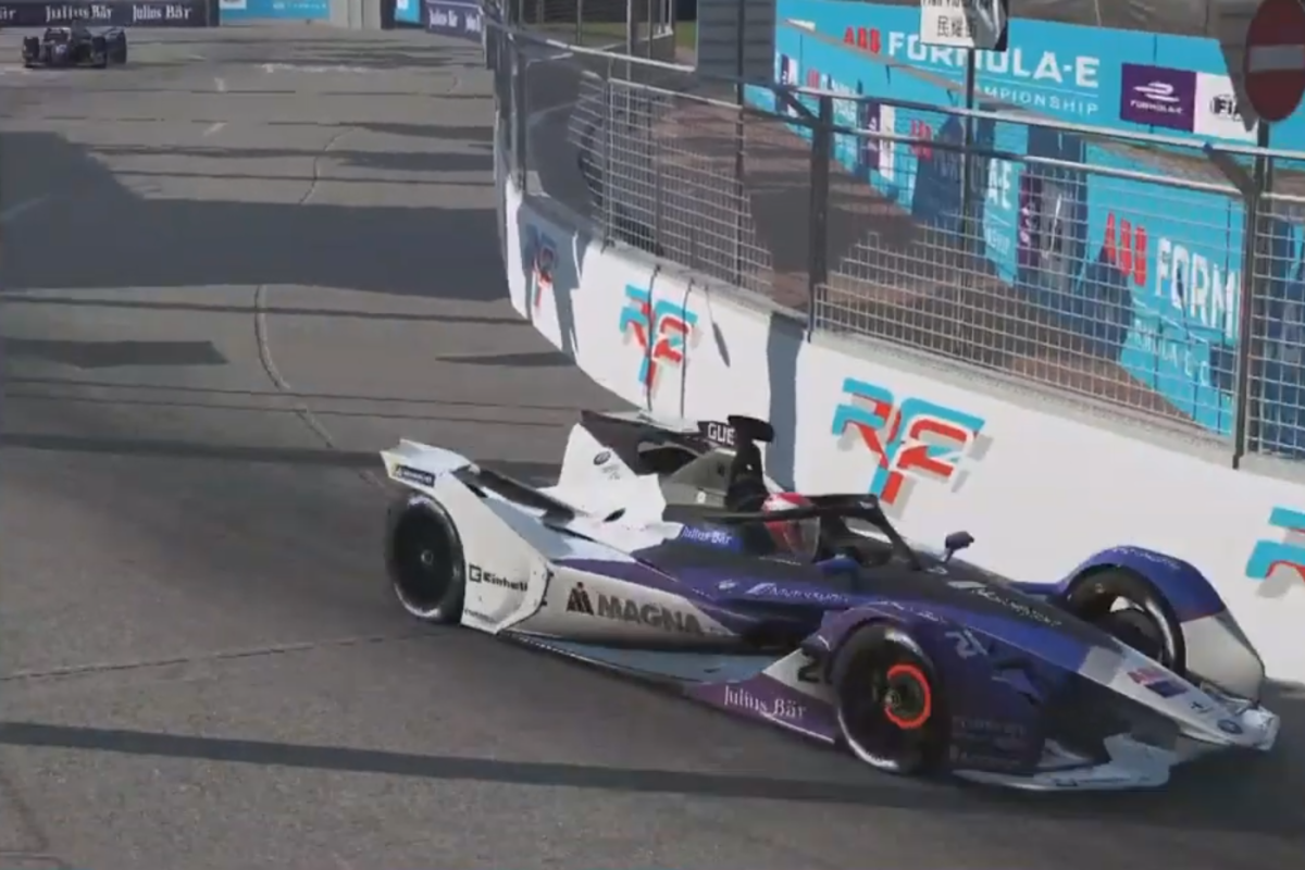 Guenther mengklaim kemenangan seri perdana balap virtual Formula E