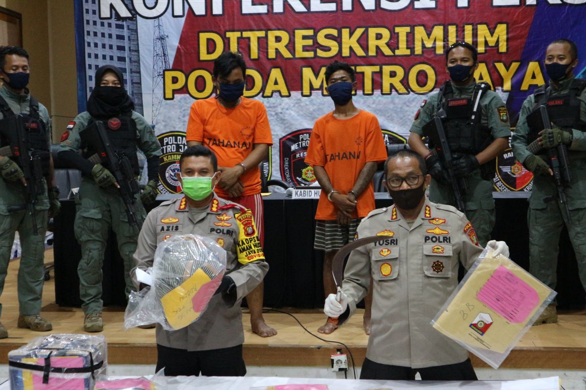 Dua pelaku perampokan dan pembunuhan ditangkap polisi di Depok