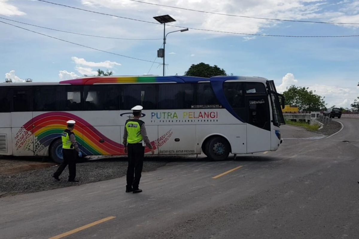 Polda Lampung lakukan penyekatan di Pelabuhan Bakauheni