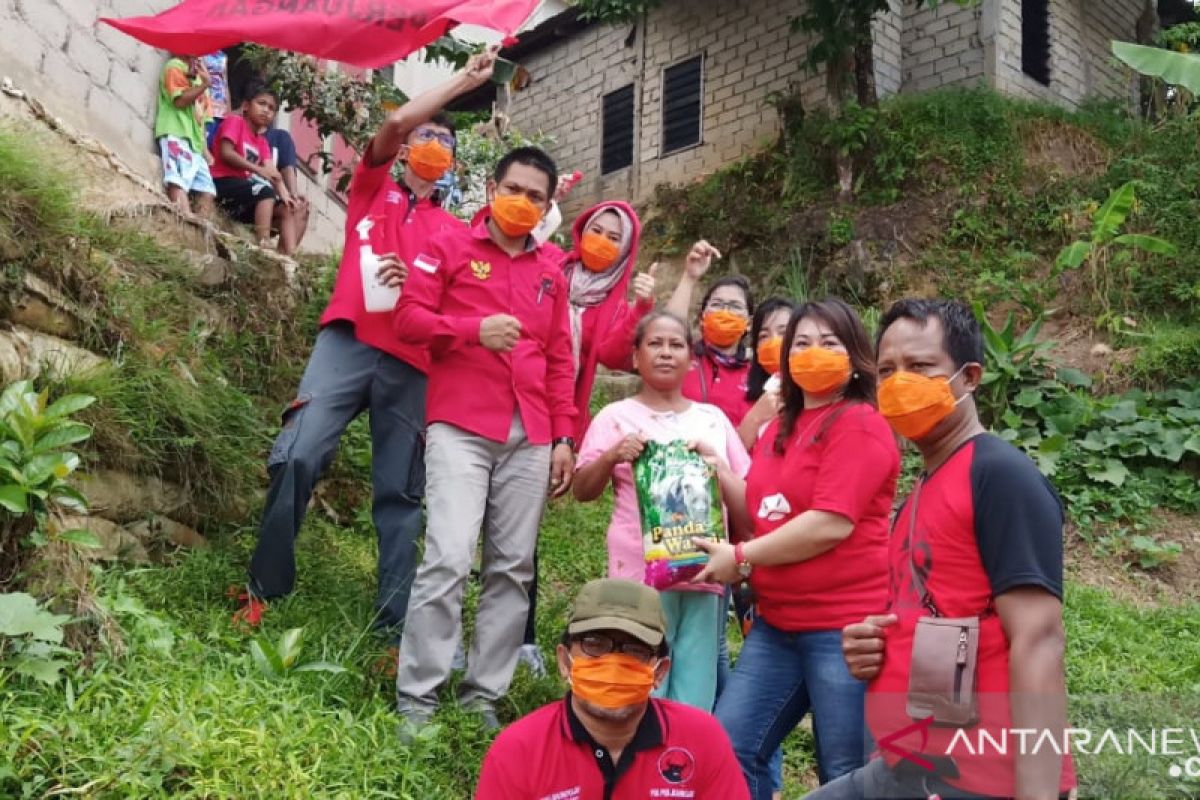 PDI Perjuangan Kaltara terus memberikan bantuan kepada warga