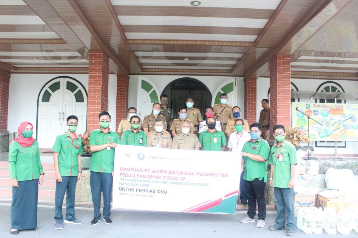 PT Semen Baturaja salurkan bantuan APD untuk tenaga medis