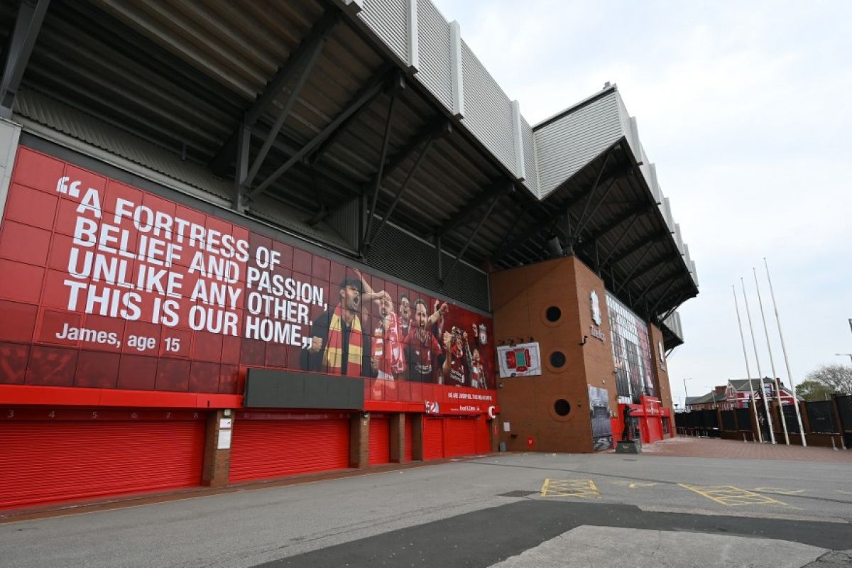 Perluasan stadion Liverpool mundur satu tahun gara-gara pandemi