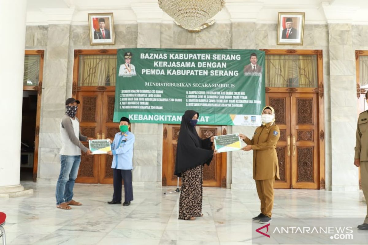 Bupati Serang imbau ASN tetap bayarkan zakat dan infaq