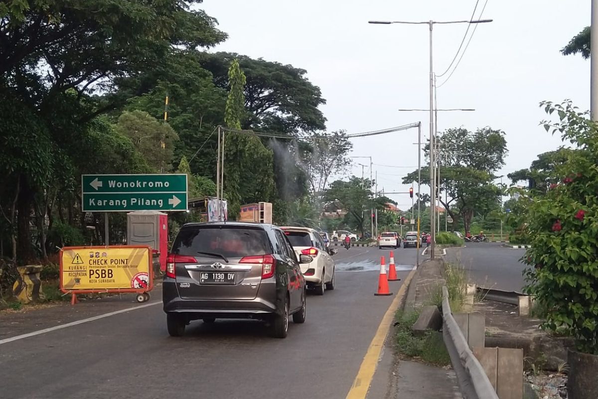 Tujuh pos pemeriksaan disiapkan di ruas tol Surabaya-Gempol