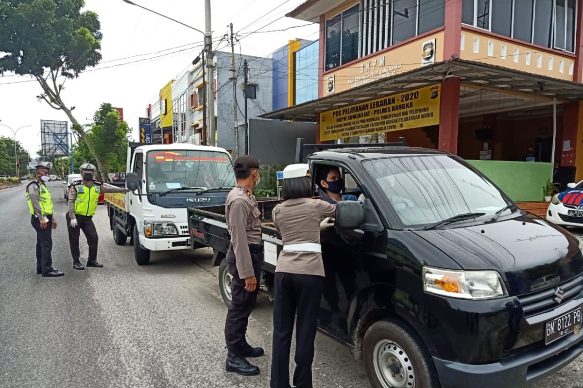 Polres Bangka bentuk tiga titik pos operasi ketupat Menumbing