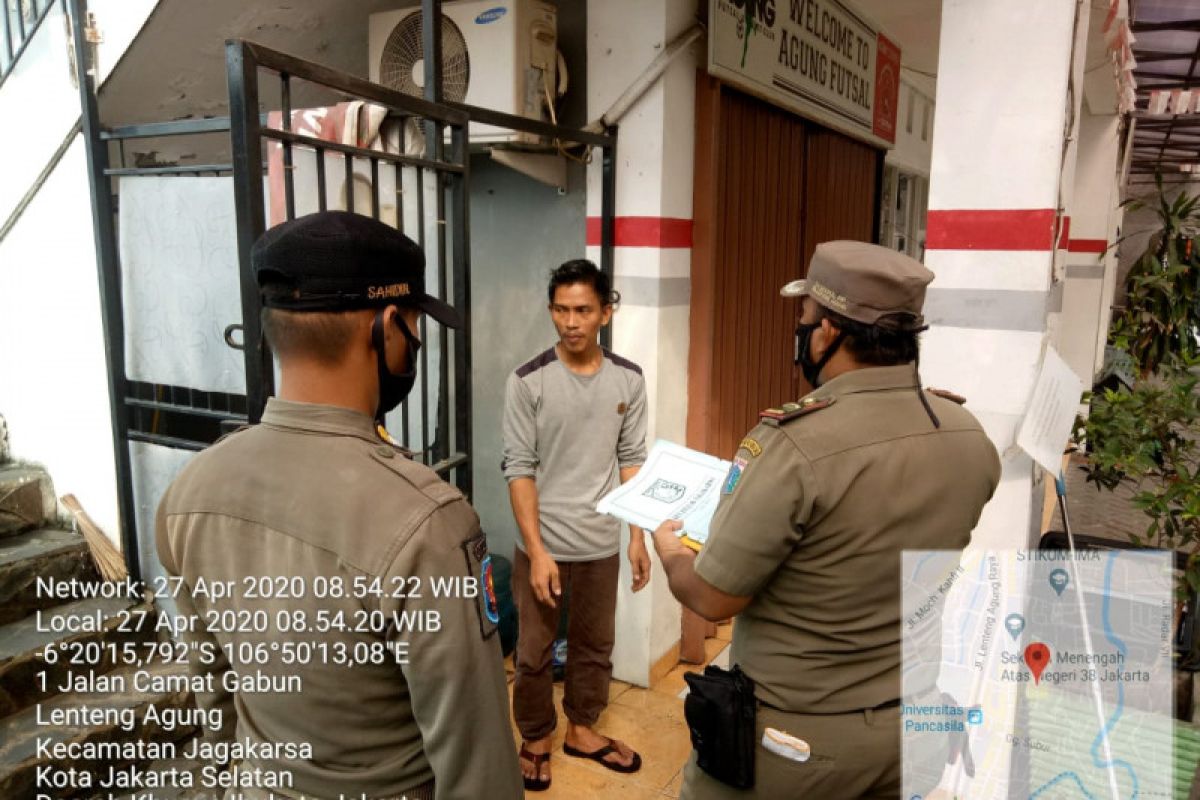 Langgar PSBB 72 unit usaha di DKI Jakarta ditutup