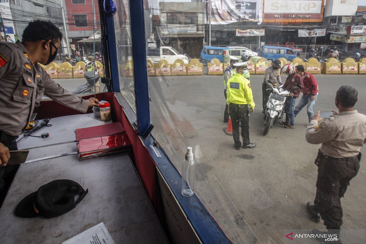 Pelanggar PSBB di Depok akan dikenakan sanksi denda