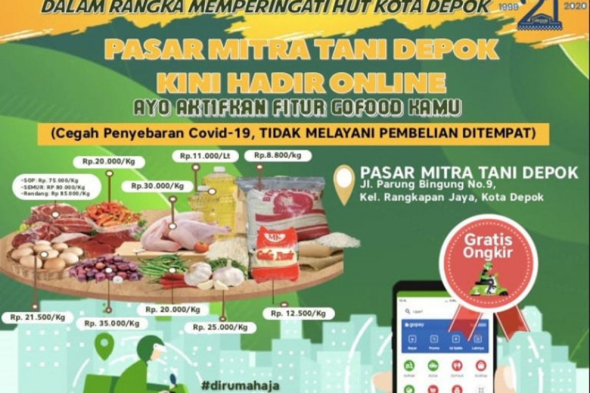 Toko Mitra Tani Depok terapkan belanja online