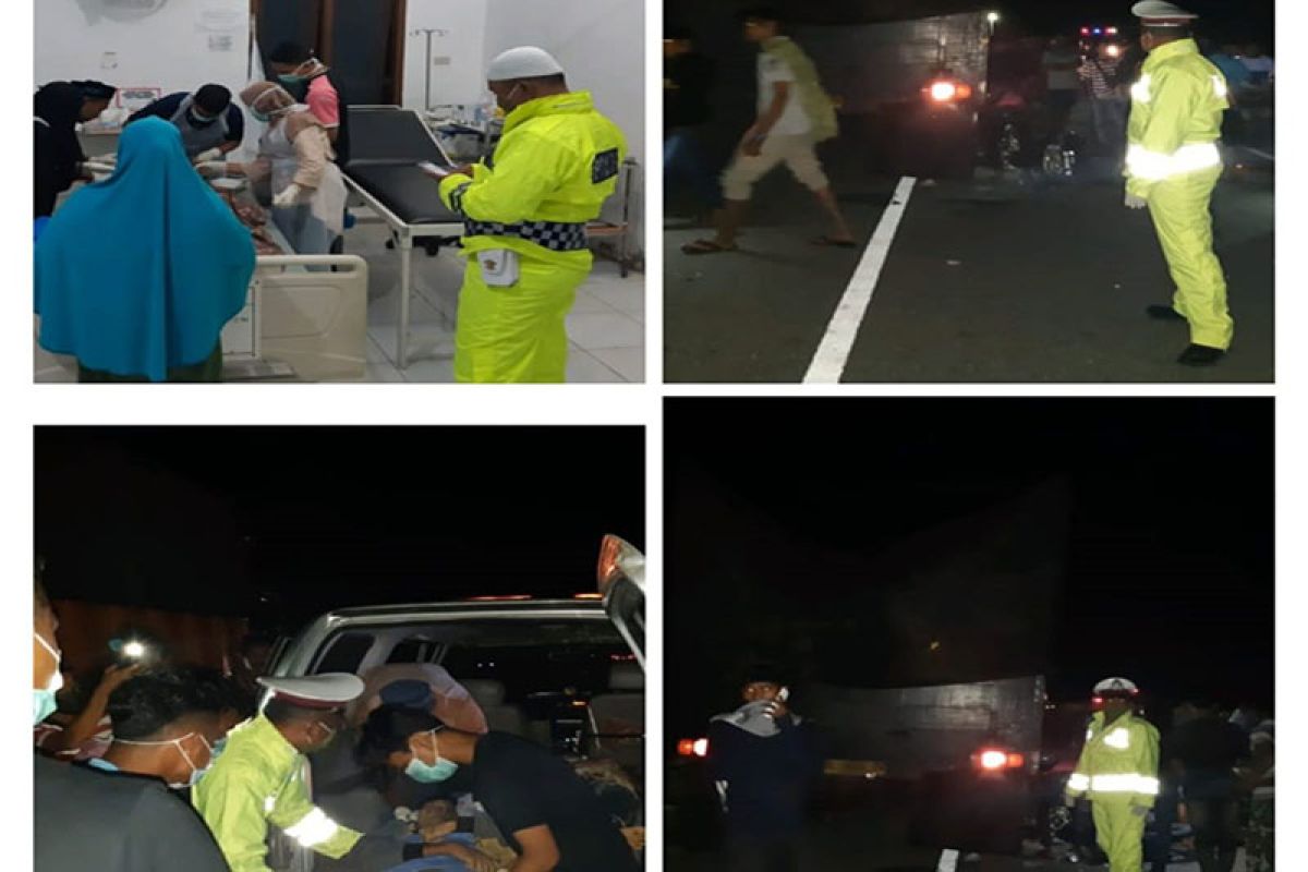 Dua remaja tewas setelah motornya tabrak truk fuso di Patek, Aceh Jaya