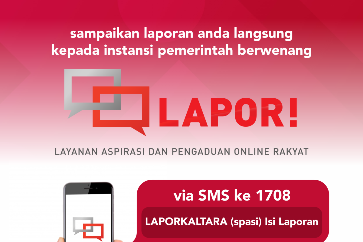 14 Laporan Aduan Masuk di SP4N-LAPOR!