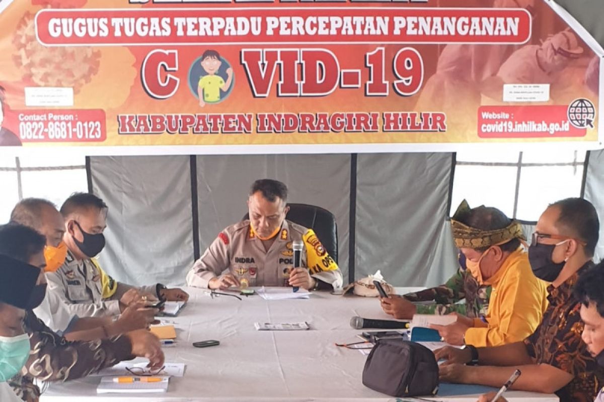 Gugus Tugas COVID-19 Inhil sinkronisasi data calon penerima bantuan