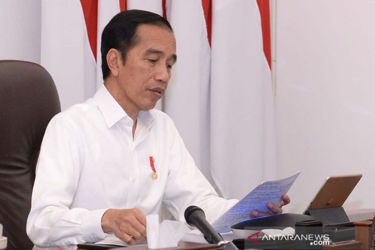 Presiden Jokowi perintahkan BUMN dan pemda jadi bumper untuk UMKM