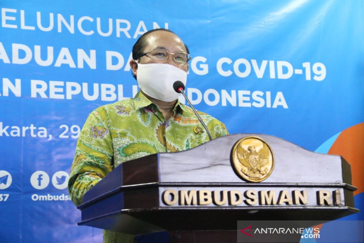 Ombudsman buka posko aduan pelayanan COVID-19 tak berjalan