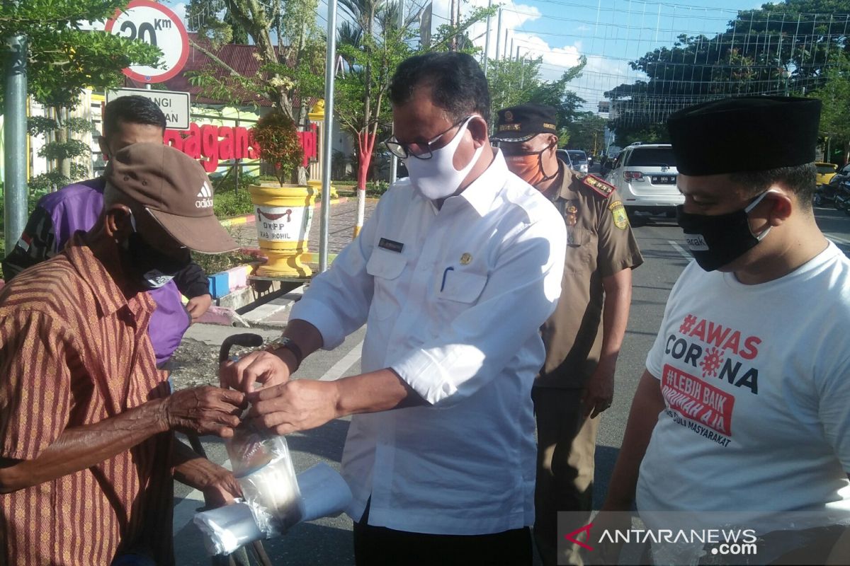 Bupati Rohil apresiasi Komunitas Sahabat MSP peduli COVID-19