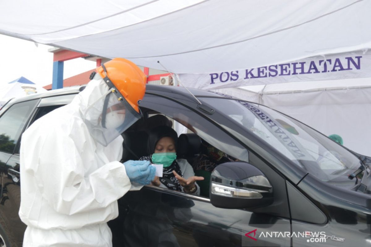 RS Bhayangkara buka layanan "drive thru screening rapid test" COVID-19