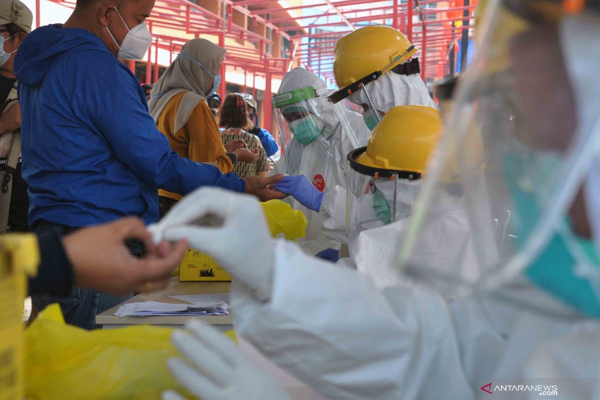 Pemkot Bogor lakukan "rapid test" secara acak di Pasar Bogor