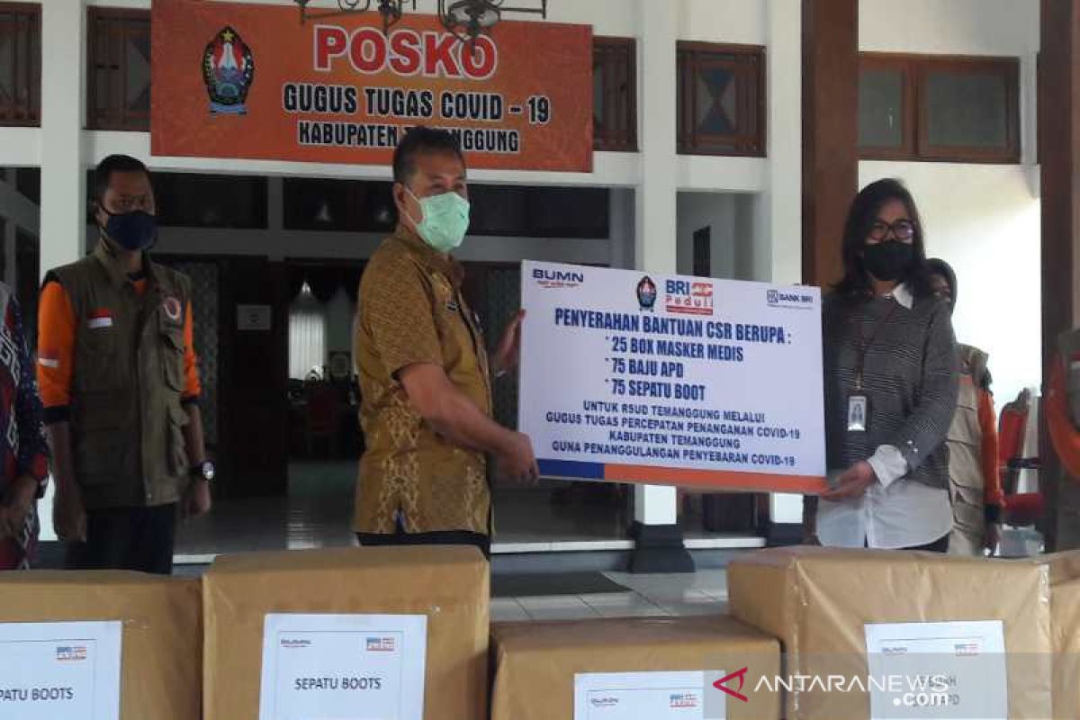 BRI bantu APD tenaga medis di RSUD Temanggung