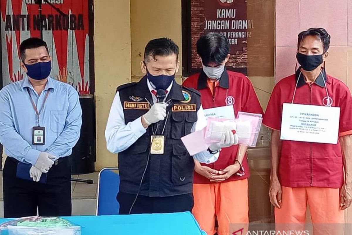 Tim Reserse narkoba Polda Sumsel tangkap 11 pengedar sabu antarprovinsi