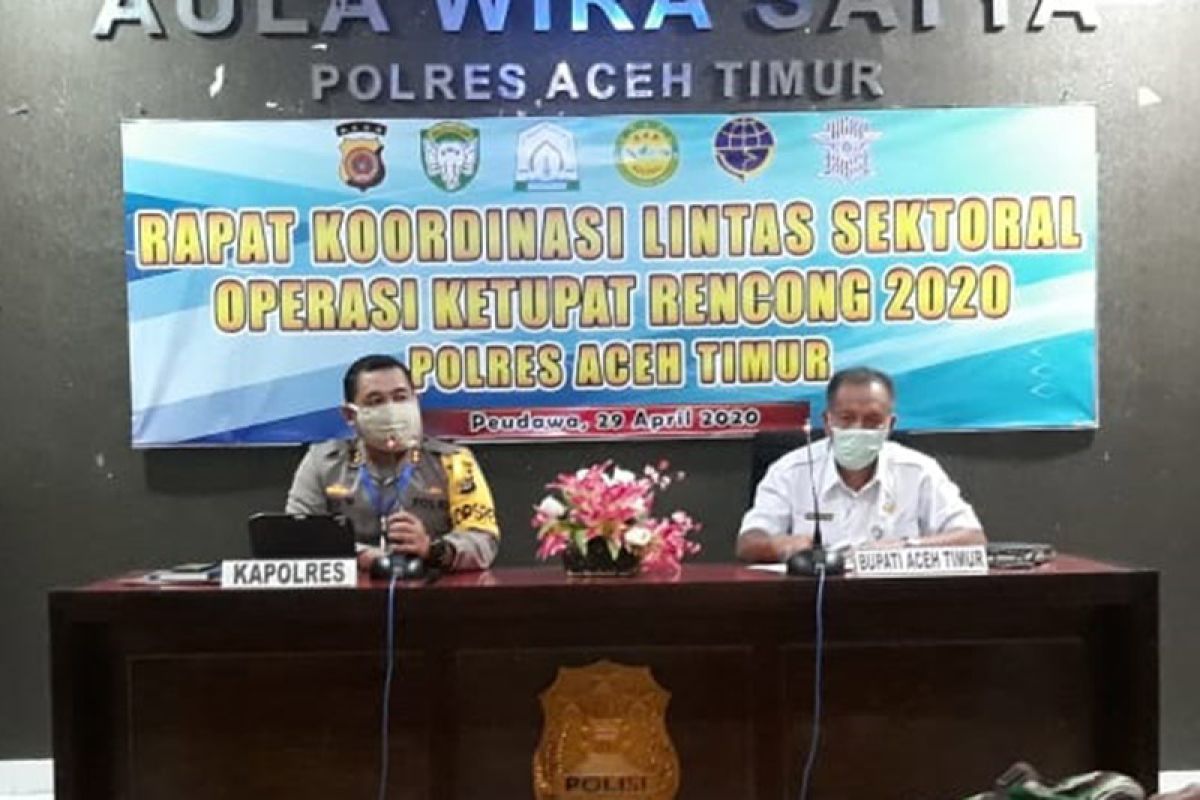 Polres Aceh Timur dirikan pos di titik rawan