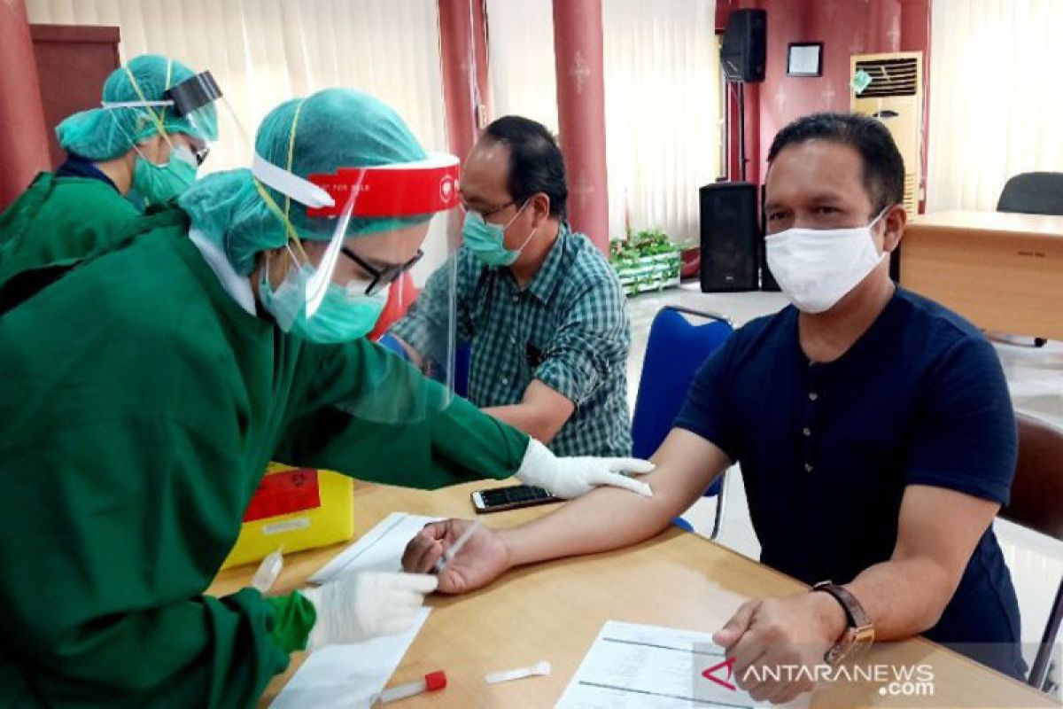 Setelah Wali kota positif anggota DPRD Palangka Raya ikuti rapid test