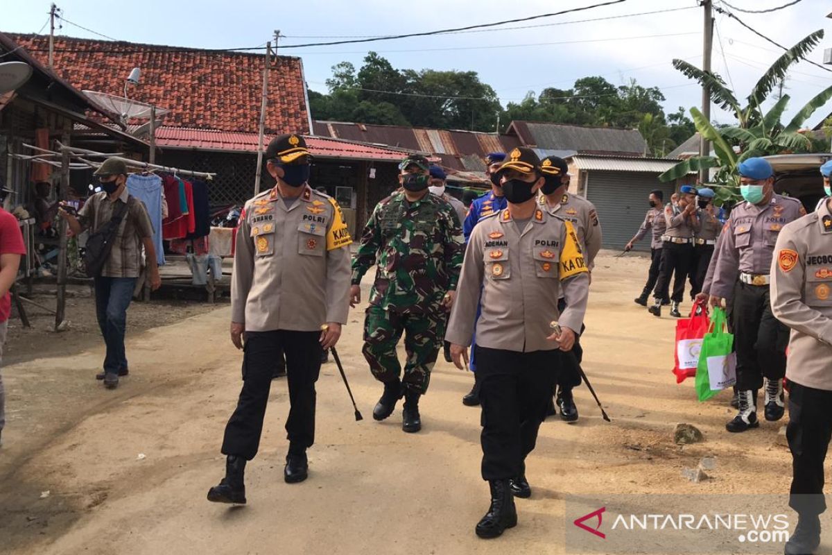 Polisi Bangka Barat tingkatkan edukasi putus mata rantai COVID-19