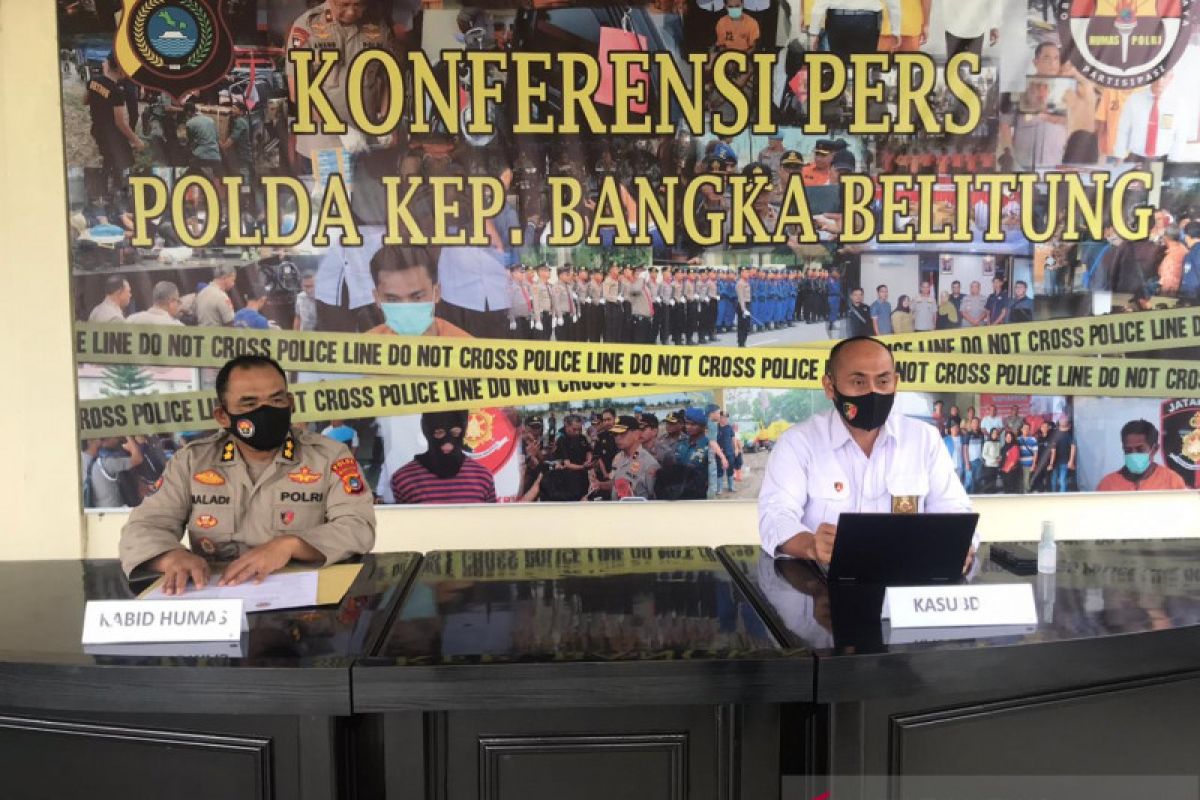 Dua oknum polisi Polda Sumsel dijemput paksa pakai helikopter, terlibat pencurian senjata api milik Polda Babel