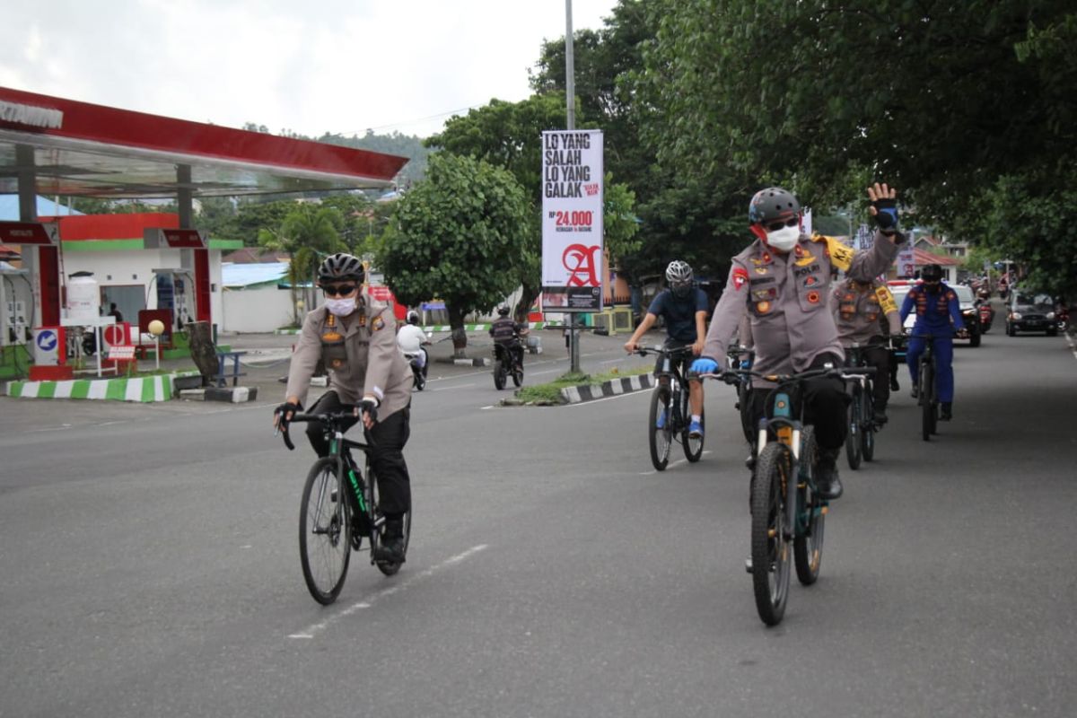 Kapolda Malut pimpin patroli cek kesiapan Operasi Ketupat 2020