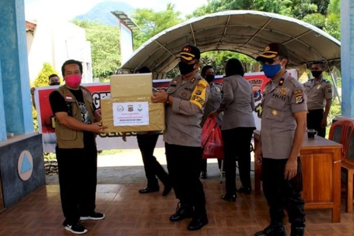 Polres Flotim gelar kegiatan penanggulangan COVID-19