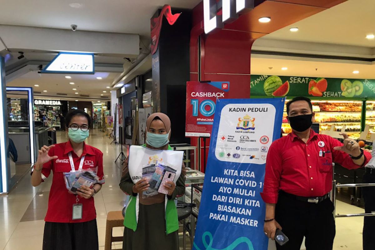 Coca-cola dan Kadin Lampung sasar pasar ekonomi di tengah pandemik COVID-19