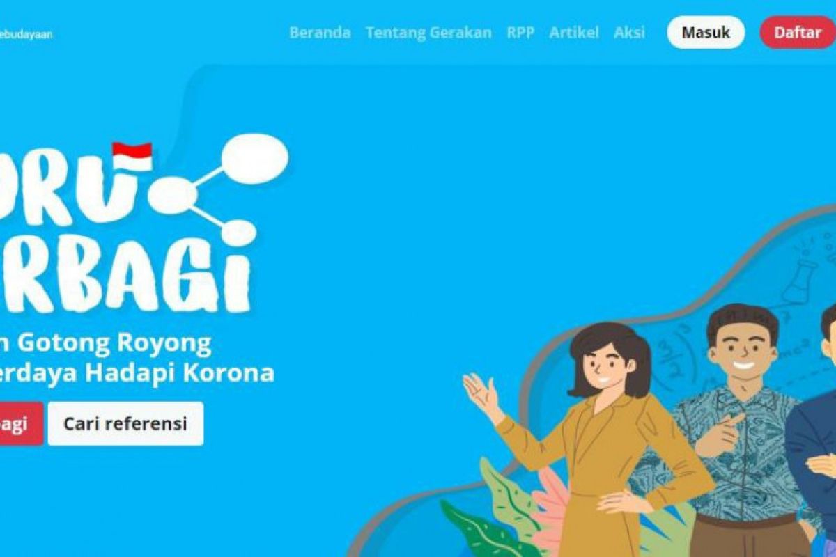 Kemendikbud : Laman Guru Berbagi tingkatkan kualitas pembelajaran di rumah