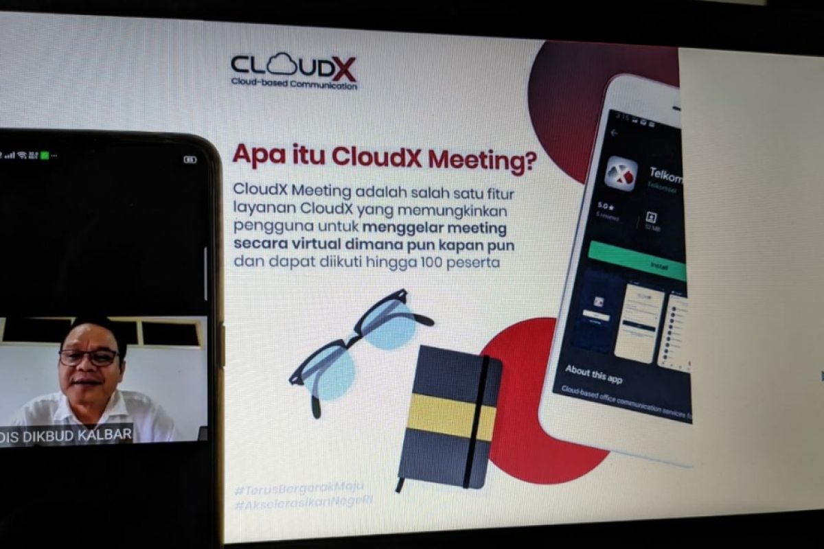 Lima SMA di Kalbar dapatkan bantuan CloudX Conference gratis dari Telkomsel